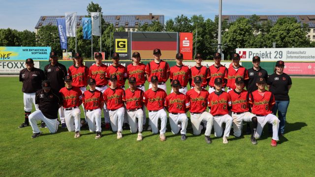 Caps-Nachwuchs mit Deutscher U18-Nationalmannschaft beim Gateway Turnier