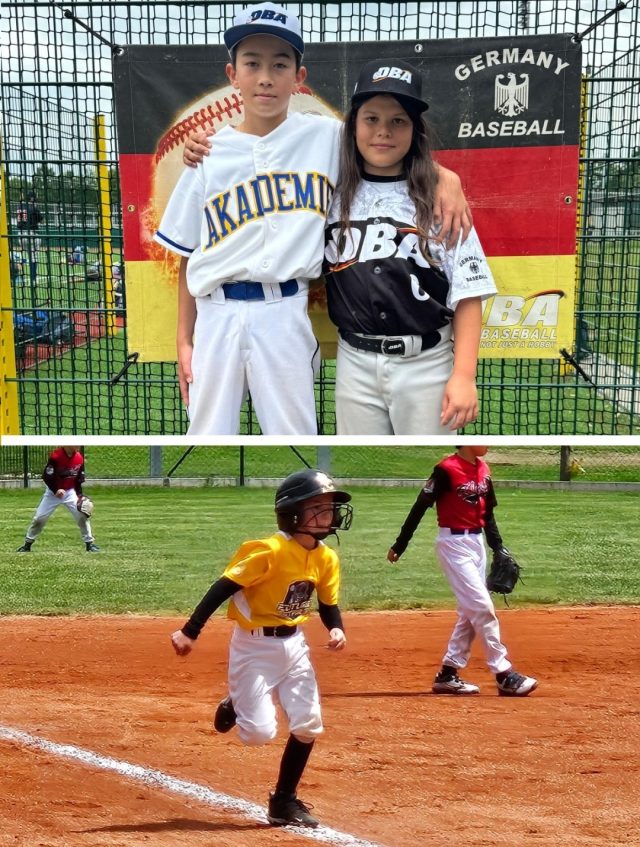 Bonner Kinder spielen für die Deutsche Baseball Akademie bei internationalen Turnieren